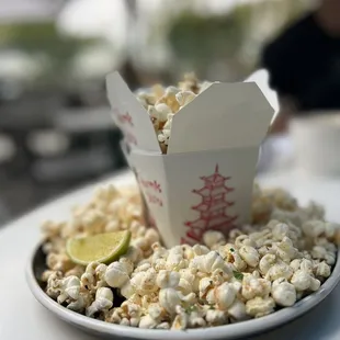 Seasoned Popcorn $8 // Fun appetizer to share :)