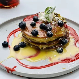 Blueberry pancake GF