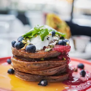 Blueberry Pancakes. 5/5