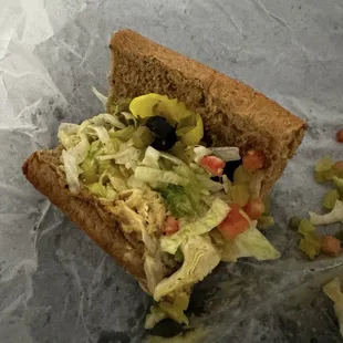 Honey Mustard Chicken Sub