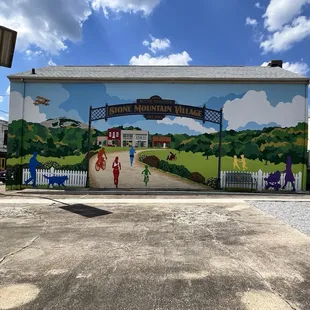 Mural next door.