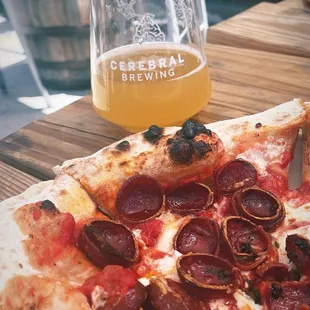 Pepperoni pizza - cerebral IPA