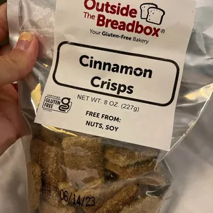 Cinnamon Crisps