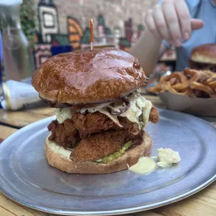 Fried Chicken Sammy