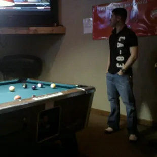 Pool tables and DRINKS!