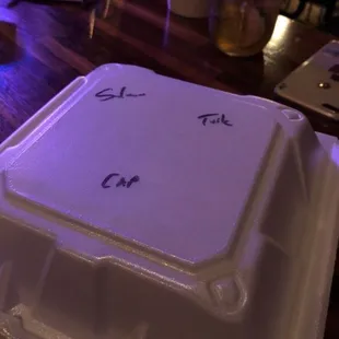 First round of ordering, second round came an went (to my tummy) too fast to photo...  (1/10/2020)