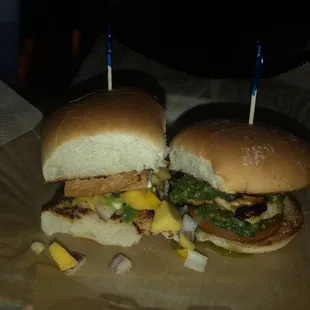 Salmon &amp; Pesto Chicken