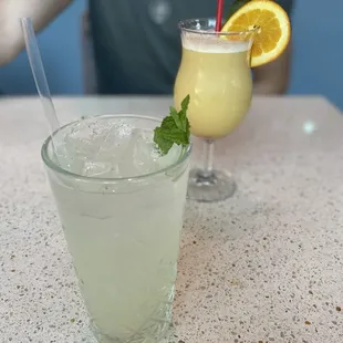 mojito &amp; painkiller cocktails