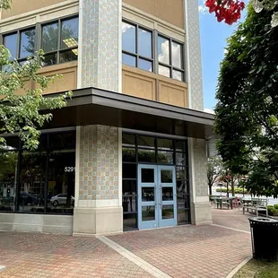 Building Exterior and Patio - Exterior Signage Is On The Way