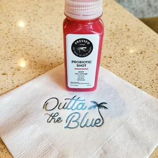 Cold pressed juices and shots