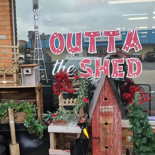 Outta the Shed Entrance