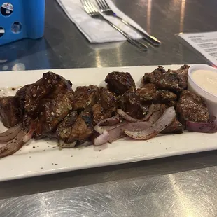 Steak bites