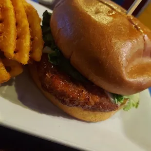 Buffalo UN-Chicken Sandwich
