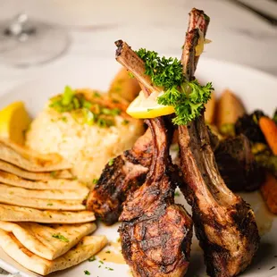 Chargrilled lamb chops. Need we say more? Open from noon to 9:00p
