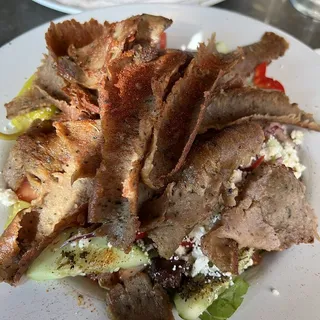 Greek Salad with Gyro