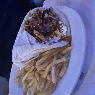 Chicken Souvlaki Sandwich