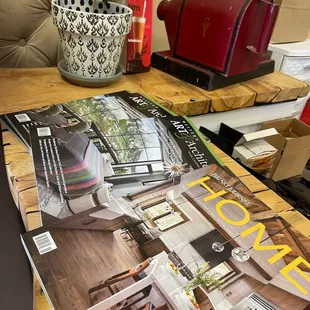 Check out their amazing coffee bar!