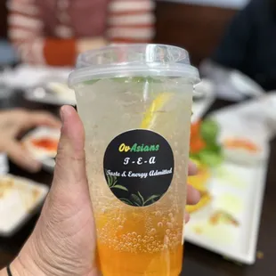 OvAsians Soda ~ pineapple...