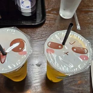 Cute tea top wrappers