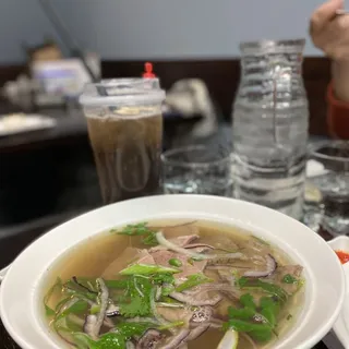 15. rare steak & well done brisket pho