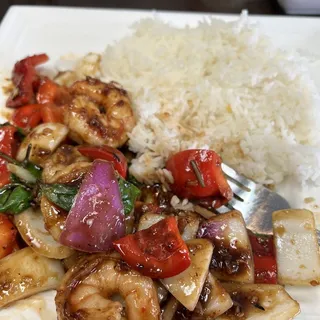 40. lemongrass with choice of meat