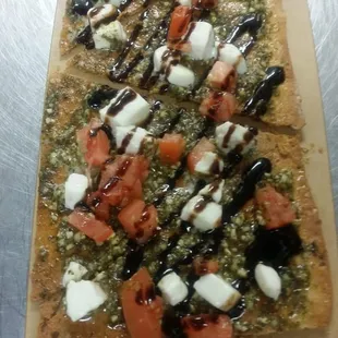 pizza, food
