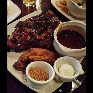 ribs, food, bbq ribs