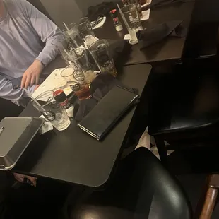 Here&apos;s what they set up for a reservation for six