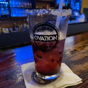 Guess who's back?? Blackberry margarita, MARGARITA FLATBREAD and wings so good. I said I was coming back and I did. Patrick !!