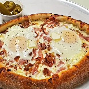 Ham&amp;Bacon #khachapuri