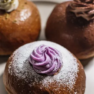 dough desserts, food, donuts