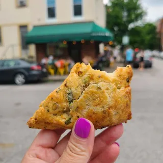 Goat Cheese & Green Onion Scone