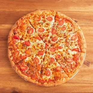 pepperoni and cheese pizza