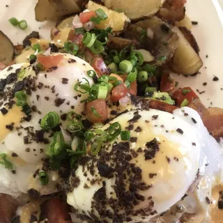 Bacon Avocado Benedict