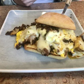 Chorizo & Potato Sandwich