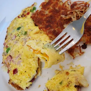 The Mile High aka Denver Omelet.