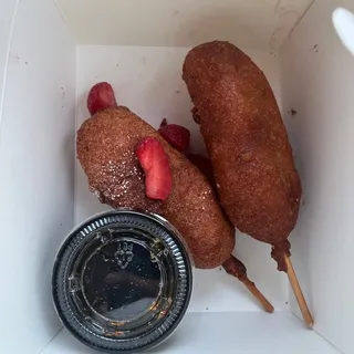 (3) Waffle Dogs