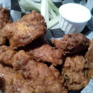 Buffalo wings were good. Next time I&apos;ll try the BBQ.