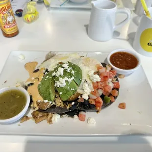 Blackbean Tostadas - John Jay Vanes  Each purchase donates $1 to Love Pup Foundation