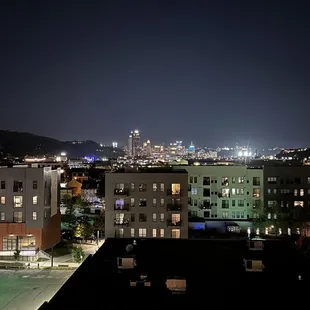 View towards downtown Pittsburgh