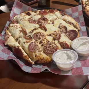 Pepperoni sticks