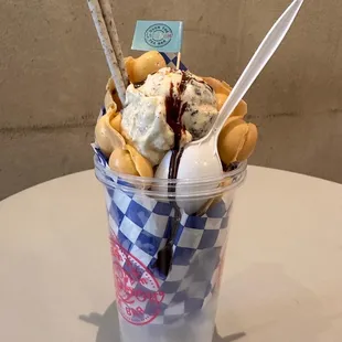 Oreo Ice Cream Waffle