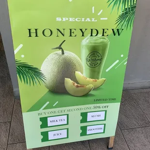 Honeydew advertising