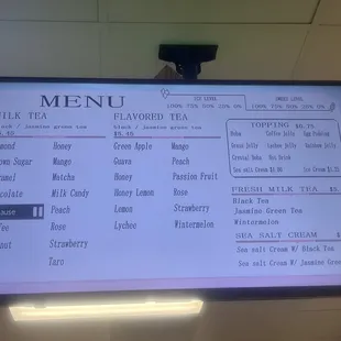 Menu Pt.2