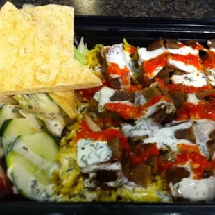 Lamb over rice - $6.99