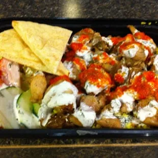 Chicken over rice - $6.99