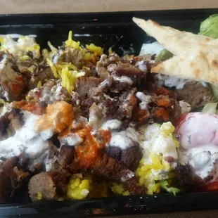 Lamb bowl.  Amazing.