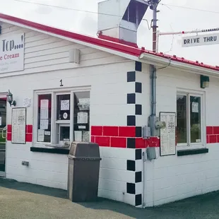 Drive through. Call in your order and pick it up.