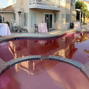 Pink and gold glam graduation party.