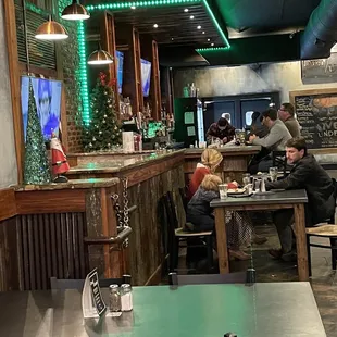 bar area